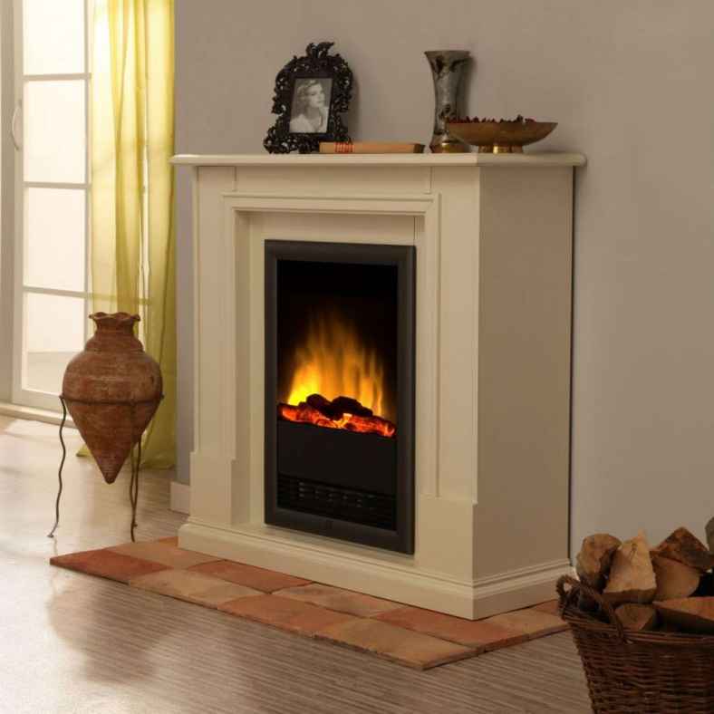 - Elektrokamin Global de Luxe 32, zeitlos, modernes Design in brillant