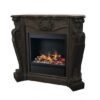 Elektrokamin Xaralyn Louis XIV schwarz | Castle Stone
