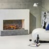 Xaralyn Elektrokamin Santos | Fossilsteinmarmor | Gebrüder Garvens Elektrokamine