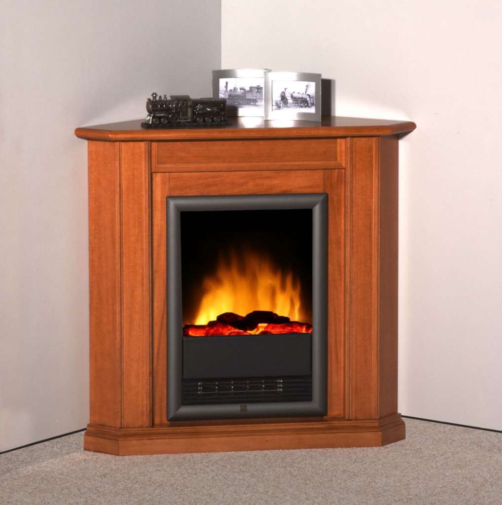 Elektrokamin Global k68, Eleganter Eckkamin / Bornholm / Albero