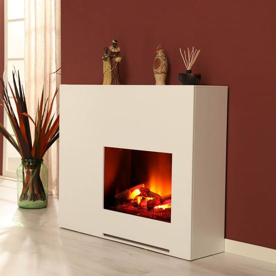 - Elektrokamin Global de Luxe 32, zeitlos, modernes Design in brillant