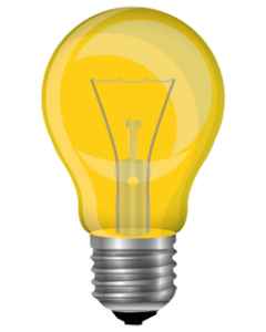 Illustration Vector Graphic Light Bulb for the creative use in graphic design