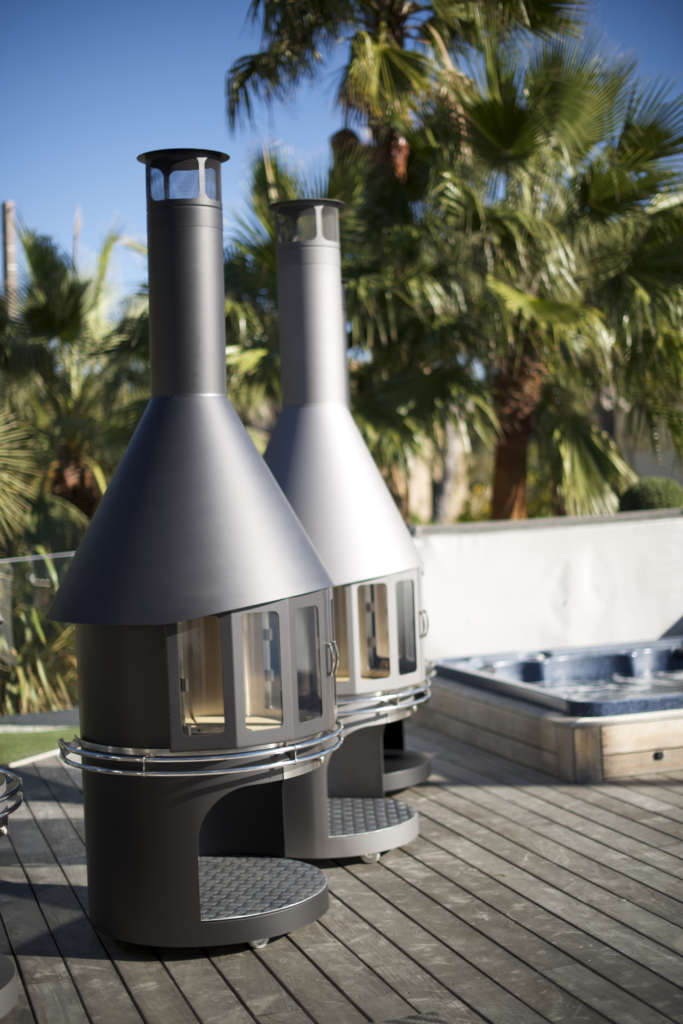 Grill Kamin SHINE in Größe L / Gartenkamin / Passions Grill / Garvens