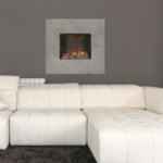 Dimplex Nissum Elektro-Wandkamin | Betonlook | Gebrüder Garvens Elektrokamine