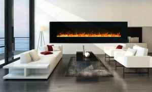 Elektrokamin Glow Fire Saturn / Wandkamin zum Aufhängen / Gebrüder Garvens Elektrokamine