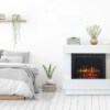 Dimplex Avalon white Elektrokamin | Optiflame