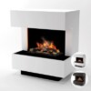 Glow Fire Elektrokamin Kleist weiß | Optimyst-Inside| zum Top Preis | Garvens