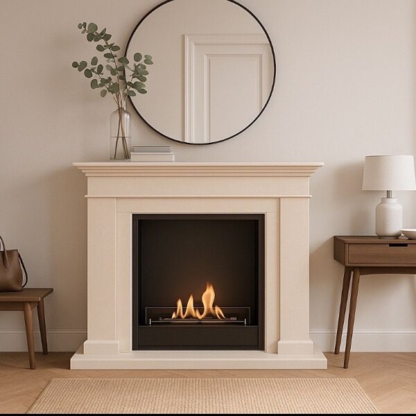 Bio-Flame-KOS-Fossilstein-creme-weiss-Garvens