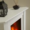 Elektrokamin Global de Luxe 78 brillant-weiß| Eckkamin | Opti-myst | Gebrüder Garvens