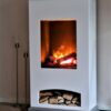 Manufaktur Elektrokamin Malmö mit Holzfach | Opti-myst | Gebrüder Garvens