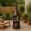Firestar DN 650 Swing braun metallic Outdoor Grillkamin Garvens