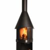 Firestar DN 700 Swing Classic in schwarz | Grillkamin | Gartenkamin