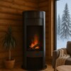 Dimplex Verdi schwarz | Elektrokamin mit Optimyst 3D-Wasserdampftechnik