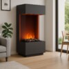 Glow Fire OGF 1 grau Elektrokamin | Raumteiler