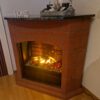 Garvens Elektrokamin Venedig de Luxe Rotbraun | Opti-myst