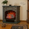 Aerzener Elektrokamin Granada schwarz Optiflame Garvens