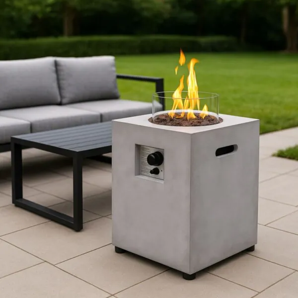Aussenkamin-Column-40-Gaskamin-Garvens-