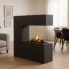 Elektrokamin Glow Fire Schiller grau Optimyst Garvens