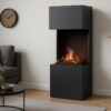 Glow Fire Beethoven Elektrokamin grau Optimyst Garvens