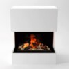 Elektrokamin Glow Fire Kästner weiß| Opti-myst | Gebrüder Garvens Elektrokamine