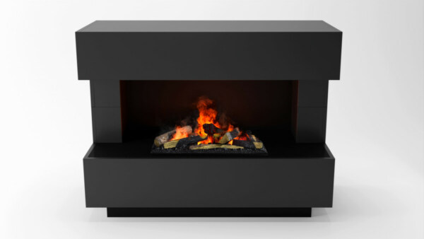 Glow Fire Elektrokamin Kant schwarz |optiMyst -Inside| zum Top Preis | Garvens