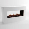 Glow Fire Elektrokamin Konsalik 1000 weiß | online kaufen| Opti-myst-Inside-
