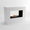 Elektrokamin Glow Fire Konsalik weiß |Opti-myst-Inside- moderne Schlichtheit