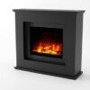 Elektrokamin Glow Fire Athene schwarz Optiflame | online kaufen