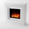 Elektrokamin Glow Fire Athene weiß |Optiflame online kaufen