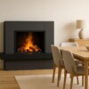 Elektrokamin Glow Fire Hera grau Optimyst Garvens