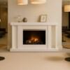 Glow Fire Ares Elektrokamin weiß Optimyst Garvens