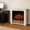 Glow Fire Elektrokamin Thebe weiß Optimyst Garvens1