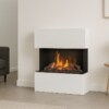 Glow Fire Kästner Elektrokamin weiß Garvens