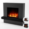 Elektrokamin Glow Fire Hera schwarz Optiflame online kaufen