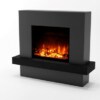 Elektrokamin Glow Fire Hera schwarz Optiflame online kaufen