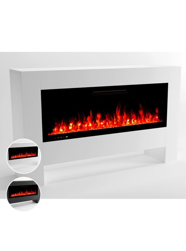 Elektrokamin Glow Fire Hermes 127 weiß 3D-LED online kaufen