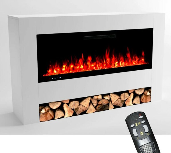 Elektrokamin Glow Fire Hermes 127 weiß 3D-LED online kaufen