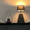 Hochwertige Tischlampe Opal black | Handgefertigt | Manufaktur | Gebrüder Garvens