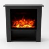 Der Elektrokamin Glow Fire Poseidon schwarz , mit Optiflame-Feuertechnik und Heizung, moderner Dekokamin. Jetzt online bestellen.