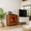 Aerzener Elektrokamin Surat Mangoholz natur | Opti-myst-Inside