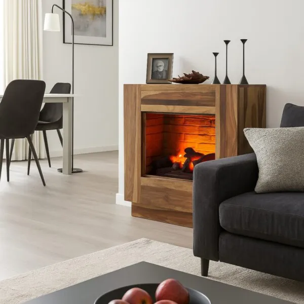 Elektrokamin-Surat-Sheeshamholz-natur-Steinrueckwand-Garvens