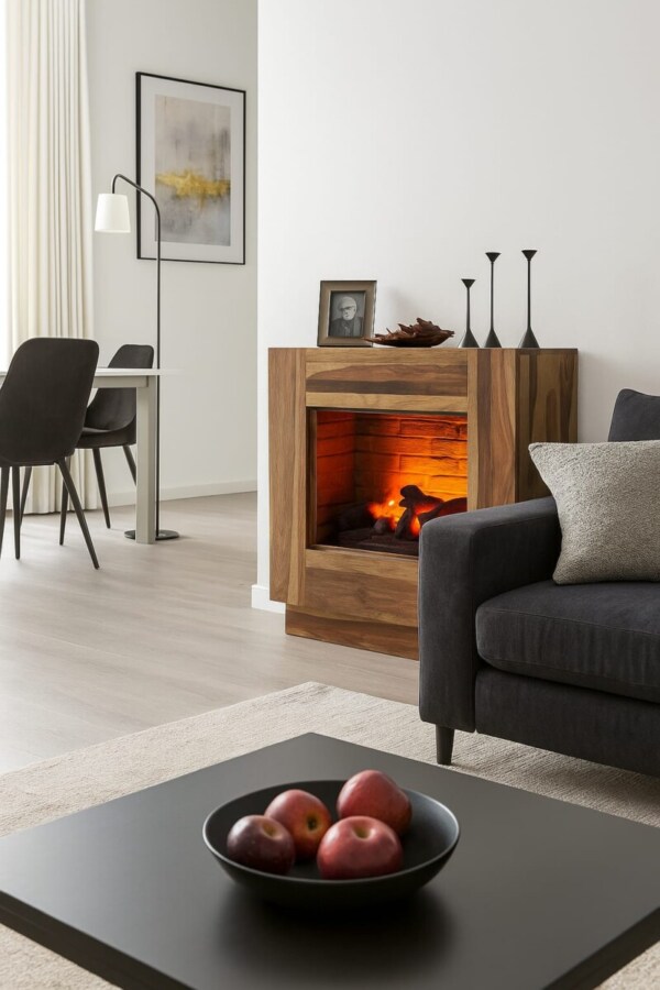 Elektrokamin-Surat-Sheeshamholz-natur-Steinrueckwand-Garvens