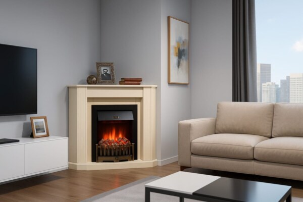 Elektrokamin-Louisiana-creme-beige-3D-Wasserdampf-Garvens