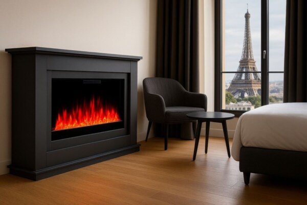 Glow-Fire-Elektrokamin-Rhea-106-grau-Optiflame-Garvens