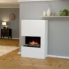 Glow Fire Tucholsky weiß Elektrokamin ein echtes Schmuckstück