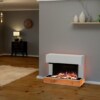 Elektrokamin Curie weiß | Glow Fire | E-Motion 3D