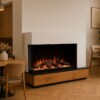 Glow Fire Einstein Elektrokamin links offen e-motion Garvens