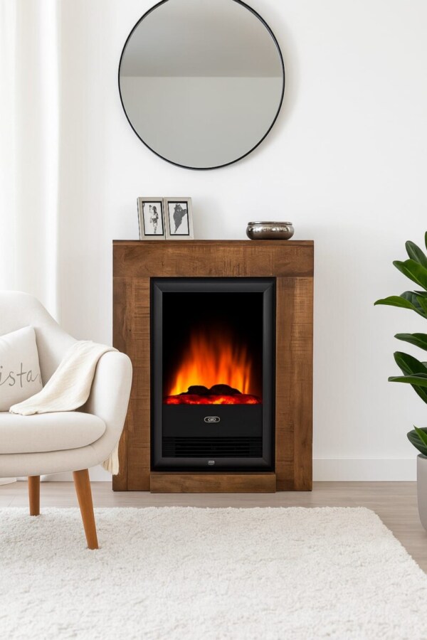 Elektrokamin-Agra-Mangoholz-dunkelbraun-mit-Viotta-Feuer