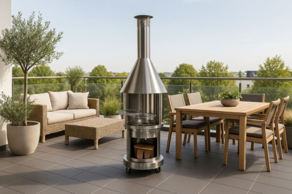 Firestar-DN-550-Swin-Edelstahl-Outdoor-Grillkamin-Garvens