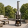 Firestar DN 650 Swing Edelstahl gebürstet Outdoor Grillkamin Garvens